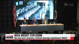 NASA-contracted rocket explodes after liftoff   NASA 무인 우주화물선, 발사 직후 폭발