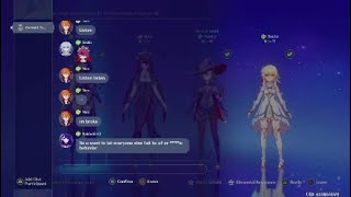 Toxic genshing player talk trash about a level 50 mona an level 69 rosaria