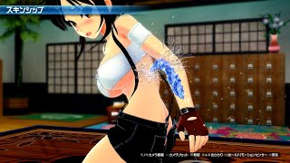 【SENRAN KAGURA】更衣室モード　飛鳥の衣装破壊【閃乱カグラ PEACH BEACH SPLASH】