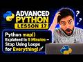 Python map() Explained in 5 Minutes — Stop Using Loops for Everything!