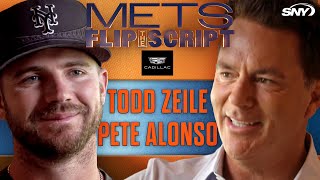 Todd Zeile & Pete Alonso go back & forth in Mets baseball conversation | Mets Flip the Script | SNY