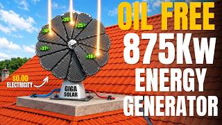 Worlds Efficient Generator: SmartFlower Powers Your Home 24/7 at ZERO Cost!