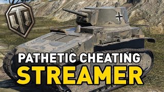 World of Tanks || PATHETIC CHEATING STREAMER!