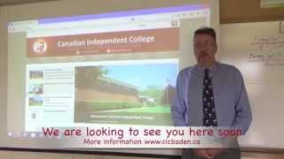 Canadian Independent College School Tour