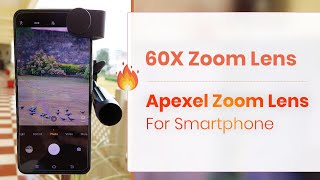 Massive 60x Zoom Lens for Mobile Camera | Zoom Lens for Mobile | 60x Zoom Lens for Mobile