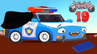 Wheelcity - The Police Car Flash & The Tow Truck Hook Magic Team! New Kids Video - Episode #19