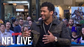 Russell Wilson: ‘I’ve been fortunate enough to hold up the trophy’ | NFL Live | ESPN