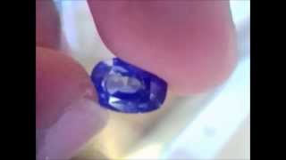 3.15 Ct GRS certified Unheated Untreated Natural Kashmir Blue Sapphire RARE