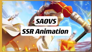 【SAOVS】All SSR Animations From Reroll 2022