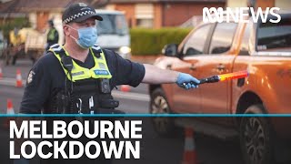 People across Melbourne brace for the start of the new coronavirus lockdown | ABC News