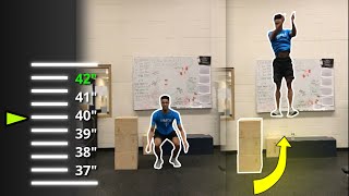 Measuring Vertical Jump With Frame Counting (At home)