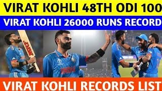 Record: Virat Kohli fastest 26000 runs,break the record 😲😲 | Virat Kohli | Sachin Tendulkar | record