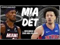 Miami Heat vs Detroit Pistons Full Game Highlights | Nov 12 | 2025 NBA Season