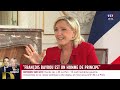 interview exclusive marine le pen invitée de darius rochebin｜lci