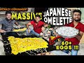 MASSIVE Japanese Omelette for Dinner !! 60+ Eggs Knockout | DAN JR VLOGS