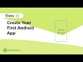 Android Studio Tutorial for Beginners (Java) – First App Hello World + Project Tour (Class-01)