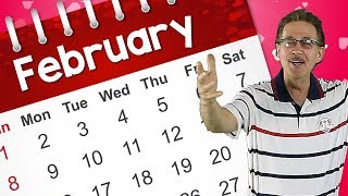 It's February! | Preschool Version | Calendar Song for Kids | Jack Hartmann