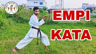 EMPI KATA || SHOTOKAN KATA EMPI ||#karate #kata #shotokan #karatedo #shortvideo #kai #wkf