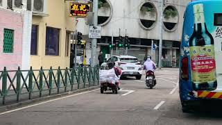 澳門真．電動輪椅載貨鳩行馬路玩轉澳門BY Chi