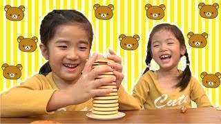 リラックマ ホットケーキバランスゲーム Rilakkuma hotcake balance game