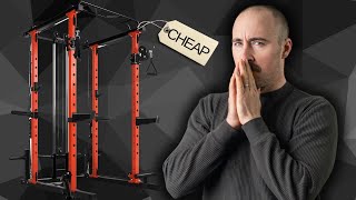 RitFit Functional Trainer Squat Rack Review - Cheap, But BIG Feature System!