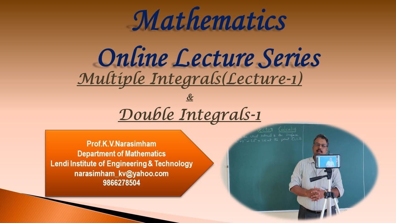 Multiple Integral 1 Youtube