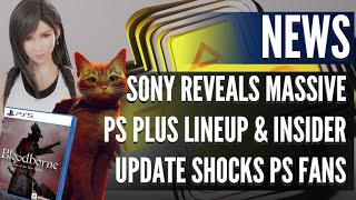 Sony Reveals Massive PS Plus Update \u0026 Insider Update Shocks PlayStation Fans | PS News