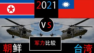 【军力数据】朝鲜和中华民国军力数据比较 ，孰强孰弱？| 2021 | North Korea vs Taiwan Military Power【2021.2.21】