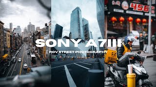 New York City Streets with the Sony A7III (4k POV)