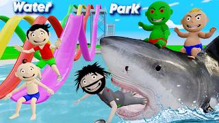 Garmi Mein Water Park | Water Park Comedy Video | Funny Comedy Video - Bittu Sittu Toons