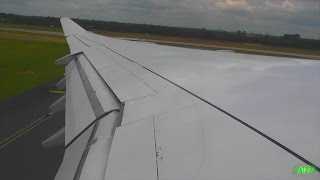 Lufthansa A340-300 Heavy Summer Departure from Dusseldorf Airport!