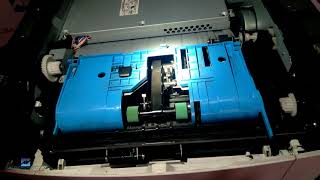 Printer Repairs, how to repair Lexmark MX510de Media Present Flag