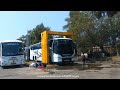 apsrtc amaravathi scania metrolink hd tag axile in action scania after washing