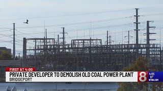 Private developer to demolish old coal power plant in Bridgeport