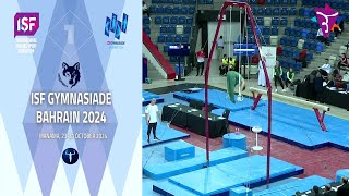 ISF GYMNASIADE 2024 🥇 SR FINAL ZAMBORI Zala Sam (HUN)