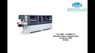 Felder - Format4- Edgebander Tempora F600