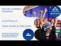 NEW WORLD RECORD | Australia | Women 4x200m Freestyle