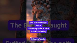 The Buddha taught about Suffering and the path to end suffering #buddhism #suffering #trending