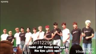 SEVENTEEN 160806 Fansign Osaka CUT SUB ESPAÑOL 열일곱 160806 오사카 컷