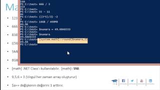PowerShell - Mathematical Operators (tr)