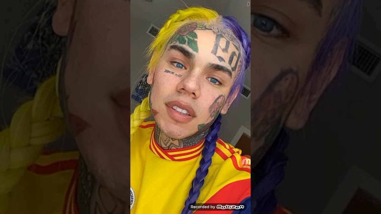Tekashi 6ix9ine New Hair Color Youtube