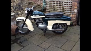 A 1960 Norton Jubilee De Lux 250 for auction by Ashley Waller Auctions on Thursday 17th March 2022