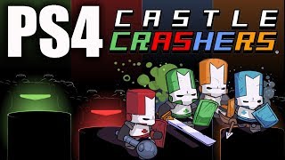 CASTLE CRASHERS PS4 REMASTERED NEW DETAILS! - BEST PS4 COOP GAME