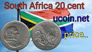 South Africa  20 cent 1965 coin value