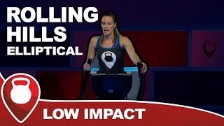 Elliptical Machine | Rolling Hills Low Impact Workout | Fitscope Studio