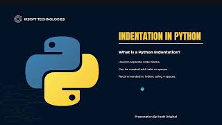 3 Indentation in Python -- Python for Beginners