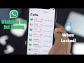 Fixed: WhatsApp Call Not Ringing When iPhone Is Locked!