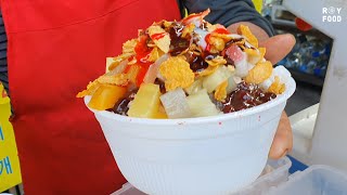 추억의 옛날 팥빙수 / Patbingsu, Red bean shaved ice - Korean street food