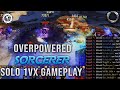 MY NEW BROKEN Sorcerer SOLO 1vX PvP Build ⚡ EMPEROR 1vX'ed TWICE ⚡  ESO Sorcerer PvP - Necrom