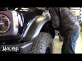 Part 2 - How To Install Fender Flares For 2021 And Newer Ford Broncos - Maxlider Brothers Customs